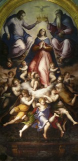 'The Coronation of the Virgin', 1571.  Artist: Giorgio Vasari