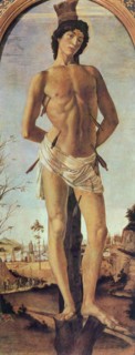 'Saint Sebastian', 1474.  Artist: Sandro Botticelli