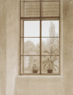 'Window Looking over the Park', 1810-1811.  Artist: Caspar David Friedrich