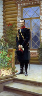 Tsar Nicholas II of Russia, 1896.  Artist: Il'ya Repin