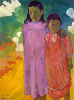 'Piti Tiena', (Two Sisters), 1892.  Artist: Paul Gauguin