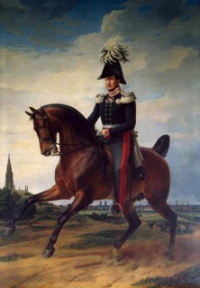 'Equestrian Portrait of Frederick William III of Prussia', (1797-1840), 1831.  Creator: Franz Kruguer.