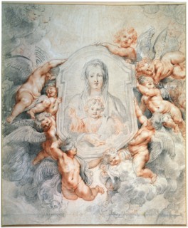 'Madonna Adored by Angels (Madonna della Vallicella), 1608.  Artist: Peter Paul Rubens