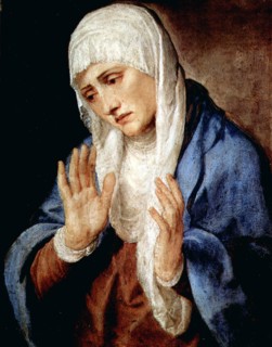 'Mater Dolorosa', 1554.  Artist: Titian