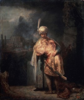 'David's Farewell to Jonathan', 1642.  Artist: Rembrandt Harmensz van Rijn