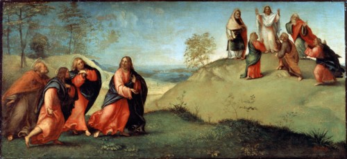 'Christ Leading the Apostles to Mount Tabor', 1512.  Artist: Lorenzo Lotto