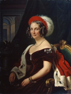 'Portrait of Queen Frederica of Hanover', (1778-1841), 19th century.  Artist: Franz Kruger
