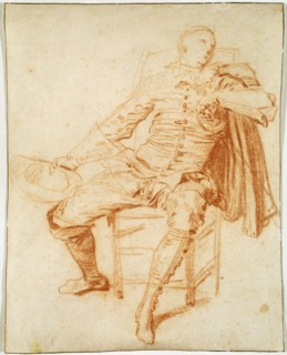'Actor of the Comédie Italienne (Crispin)', early 20th century. Artist: Jean-Antoine Watteau