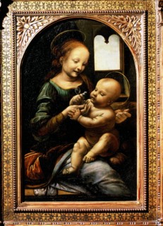 'Madonna with a Flower', (Madonna Benois), 1478.  Artist: Leonardo da Vinci