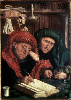 'The Tax Collectors', between 1490 and 1567.  Artist: Marinus van Reymerswaele