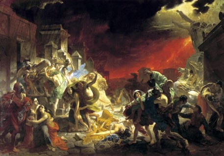 'The last Day of Pompeii', 1833.  Artist: Karl Briullov
