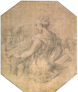 'Saint Cecilia', c1527-1530. Artist: Parmigianino