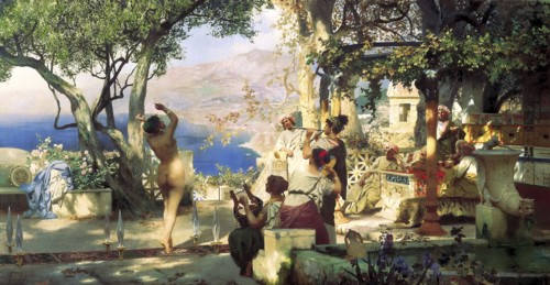 'Sword Dance', 1881.  Artist: Henryk Siemiradzki