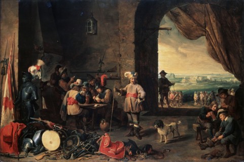 'The Guardroom', 1642. Artist: David Teniers II