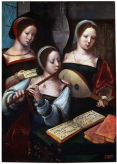 'Musicians', 1530s-1540s. Artist: Unknown Old Master