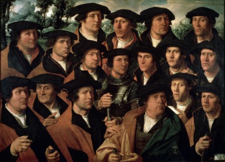 'Group Portrait of the Amsterdam Shooting Corporation', 1532.  Artist: Dirck Jacobsz
