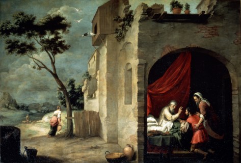 'Isaac blessing Jacob', c1660. Artist: Bartolomé Esteban Murillo