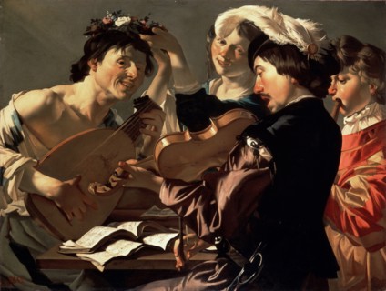 'A Concert', c1623.