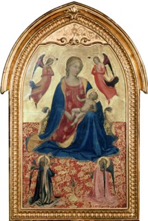 'Virgin and Child with Angels', c1425. Artist: Fra Angelico