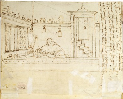 'A Philosopher with a Pen in his Hand', 1502-1505. Artist: Vittore Carpaccio