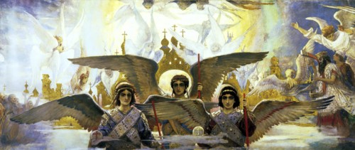 'Before the Paradies', (Central part), 1885-1896.  Artist: Viktor Mihajlovic Vasnecov