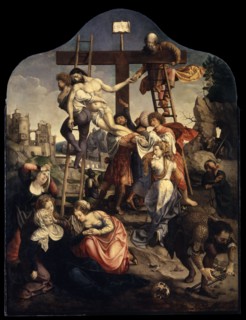 'The Descent from the Cross', c1520.  Artist: Jan Gossaert