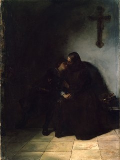 'The Convict's Farewell', c1860-1900. German painting. Artist: Hans Thoma