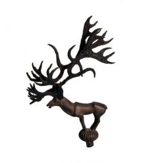'A gilded wooden figurine of a deer' (Terminal), 5th century BC. Artist: Unknown