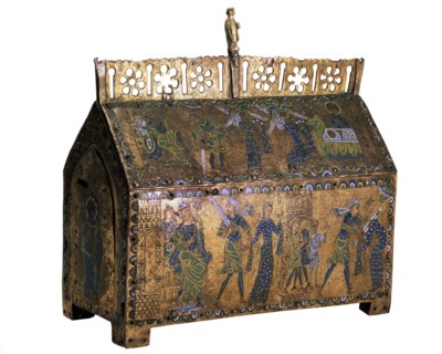 'Reliquary with scenes from the Life of Saint Valeria', c1170. Artist: Unknown
