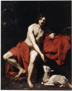 'Saint John the Baptist in the Wilderness', c1615-c1620. Artist: Nicolas Regnier