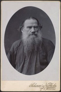 Leo Tolstoy, Russian author, 1900. Artist: Scherer Nabholz & Co