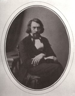 Aleksey Stepanovich Khomyakov, Russian religious poet, c1858. Artist: Karl August Bergner