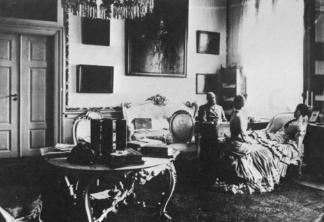 Tsarevich Alexander and Grand Duchess Maria Feodorovna of Russia, c1880. Artist: Unknown
