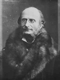 Jacques Offenbach, German-born French composer, c1875. Artist: Gaspard-Felix Tournachon