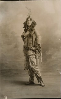 Ida Rubinstein, Russian ballerina, 1910. Artist: Unknown