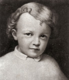 Vladimir Ilich Lenin, Russian Bolshevik revolutionary leader, aged 4, 1874. Artist: Unknown