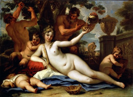 'Bacchante and Satyrs', c1713. Artist: Sebastiano Ricci