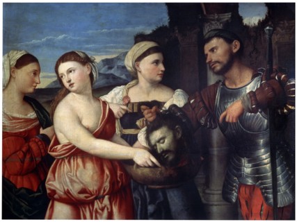 'Salome', 16th century. Artist: Bernardino Licinio