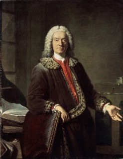 'Portrait of the poet and tragedian Prosper Jolyot de Crébillon', 1746. Artist: Jacques-Andre-Joseph Aved