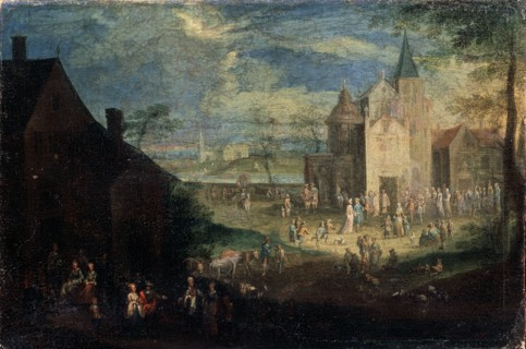 Kermis', 17th century. Artist: Peeter Gysels