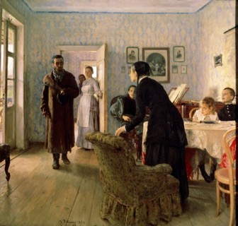 'Unexpected Return', c1884-c1888. Artist: Il'ya Repin