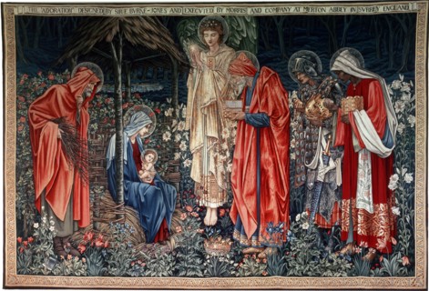 'The Adoration of the Magi', tapestry, 1890. Artist: Morris & Co