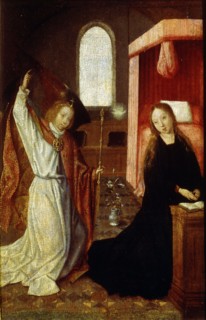 'The Annunciation', early 16th century.  Artist: Master of Hoogstraaten
