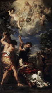 'The Martyrdom of Saint Stephen', 1660.  Artist: Pietro da Cortona