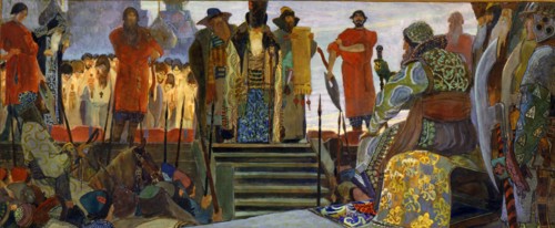 'A Boyar's Execution During the Reign of Tsar Ivan the Terrible', 1906.  Artist: Vasili Vladimirov