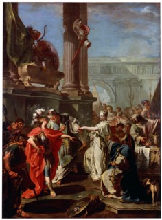 'The Sacrifice of Polyxena', 1730s. Artist: Giovanni Battista Pittoni the Younger