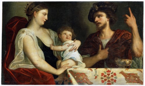 'Eumenes and Roxana', 17th century. Artist: Padovanino