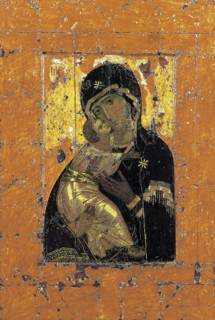 The Virgin of Vladimir, Byzantine icon, early 12th century. Artist: Unknown