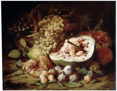 'Fruits', 1670s.  Artist: Abraham Brueghel