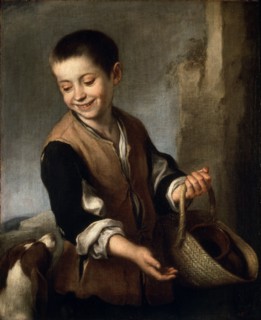 'Boy with a Dog', c1650-c1660. Artist: Bartolomé Esteban Murillo